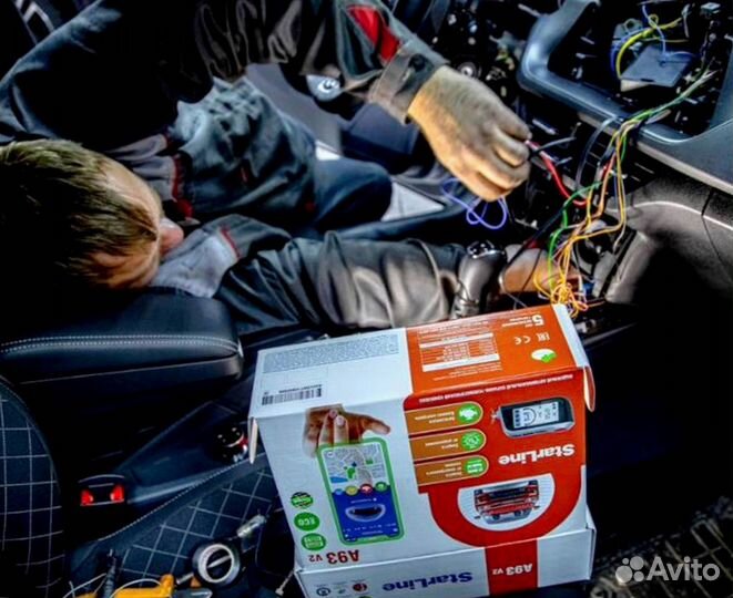 Сигнализация Starline A93 V2 2canlin ECO