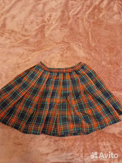 Школьная форма для девочки 128 в клетку