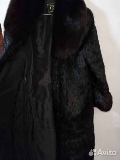 Шуба из меха нутрии (женская)