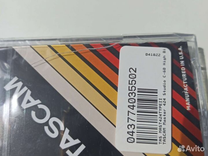 Новая аудиокассета tascam studio 424