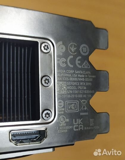 Видеокарта nvidia geforce rtx 3090