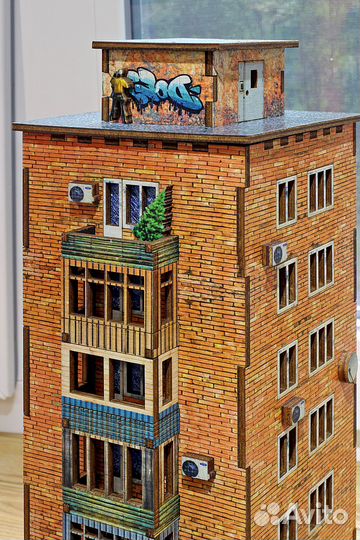 Подарочная коробка для бутылки 