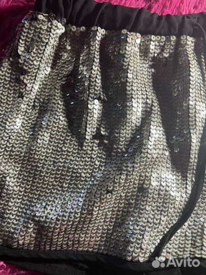 Шорты с пайетками hm