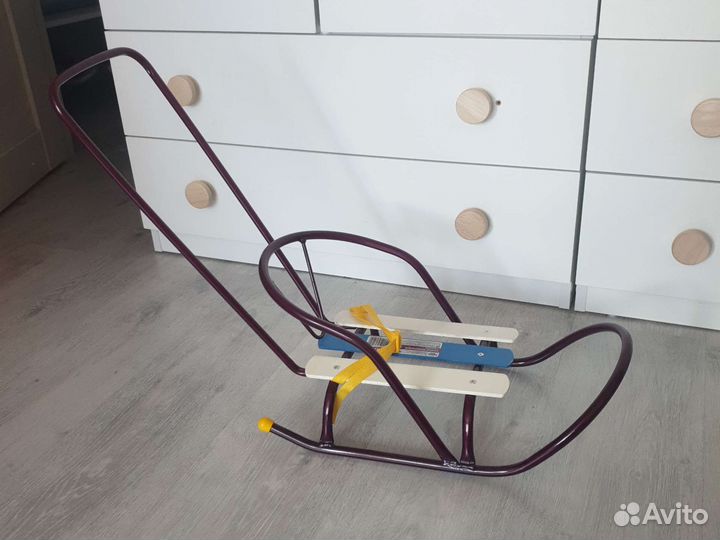 Санки кукольные с толкателем nika kid's