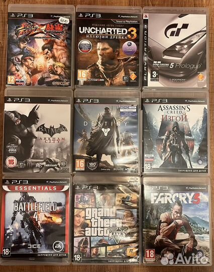 Игры ps3