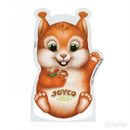 Конфеты драже Джойко Белочка Ореховое 150г