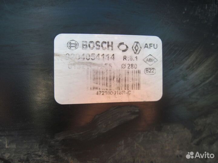 Вакуумный усилитель Renault Fluence 1 2009-2013