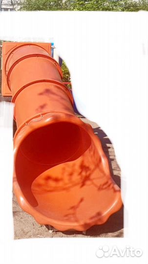 Скат для детской площадки бу