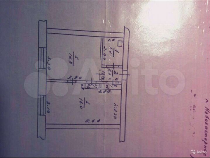 1-к. квартира, 35,3 м², 1/2 эт.
