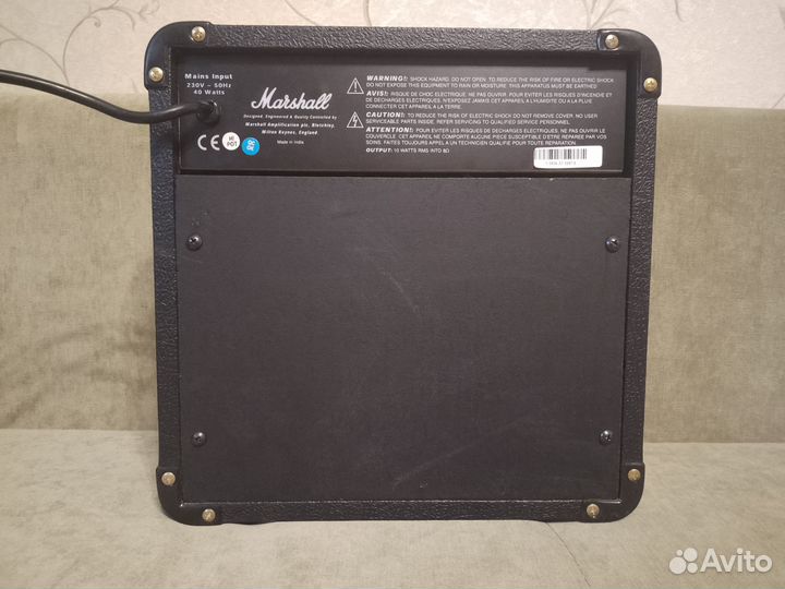 Комбоусилитель Marshall mg10CD