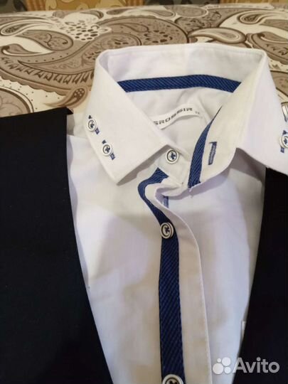 Школьный костюм для мальчика черный 146