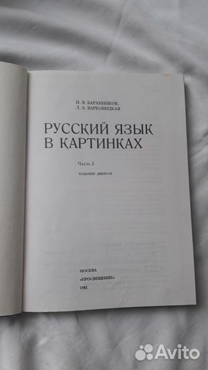 Русский язык в картинках