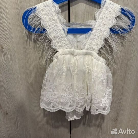 Платье боди для девочки 74 80