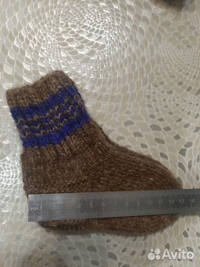 Носки детские вязаные ручной работы