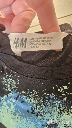 Ветровка H&M футболка 146-152