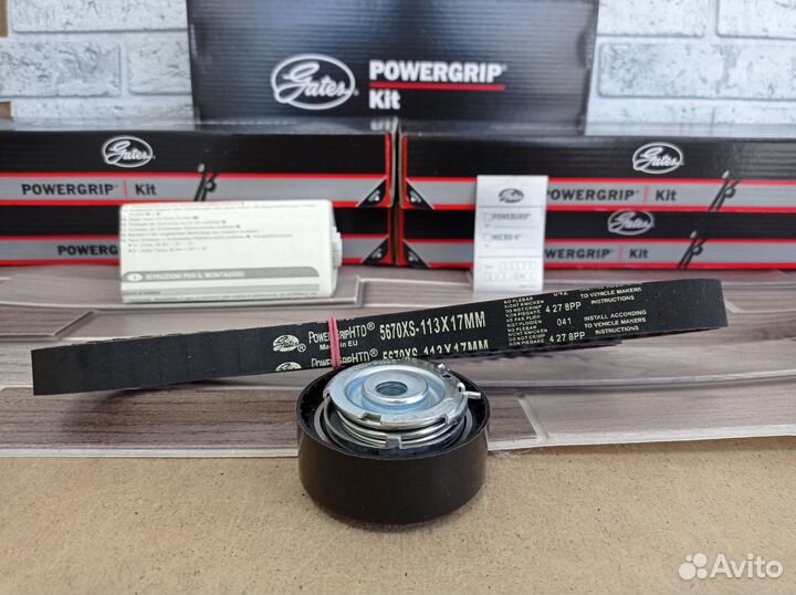 Комплект грм Гейтс на Калина 8 клапанов