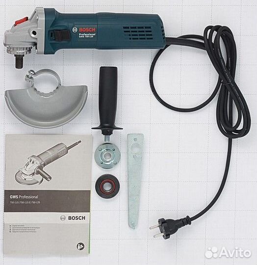 Ушм болгарка Bosch GWS 750-125