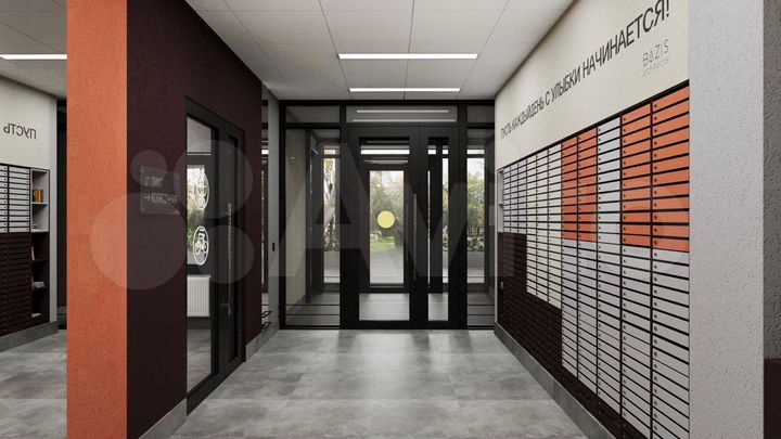 2-к. квартира, 44,4 м², 15/19 эт.