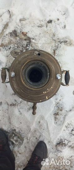 Самовар угольный старинный