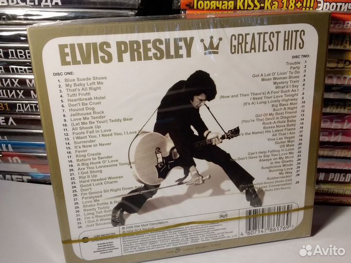 Elvis Presley 2cd новый