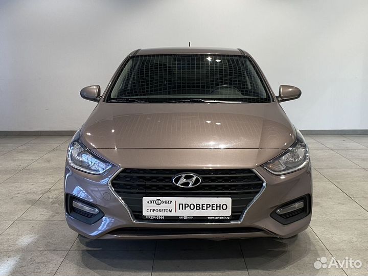 Hyundai Solaris 1.6 AT, 2018, 65 143 км