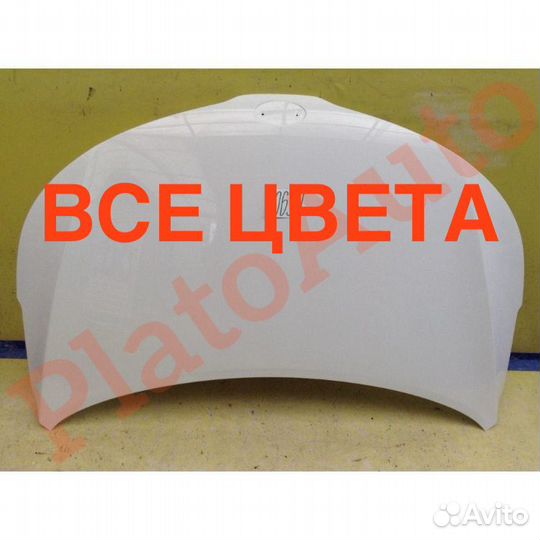Капот Kia Rio 3 2011-2017 Crystal white