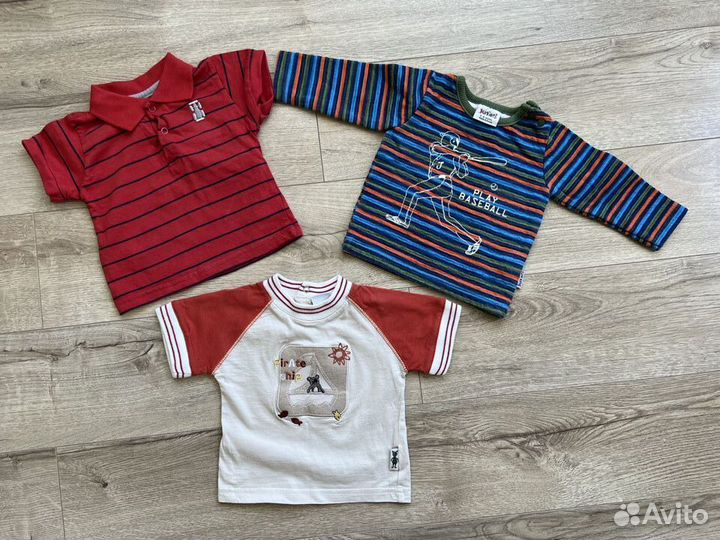 Пакет одежды на мальчика 0-6 месяцев