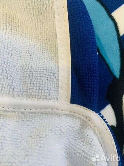 Пляжное полотенце-пончо новое 3-6 лет