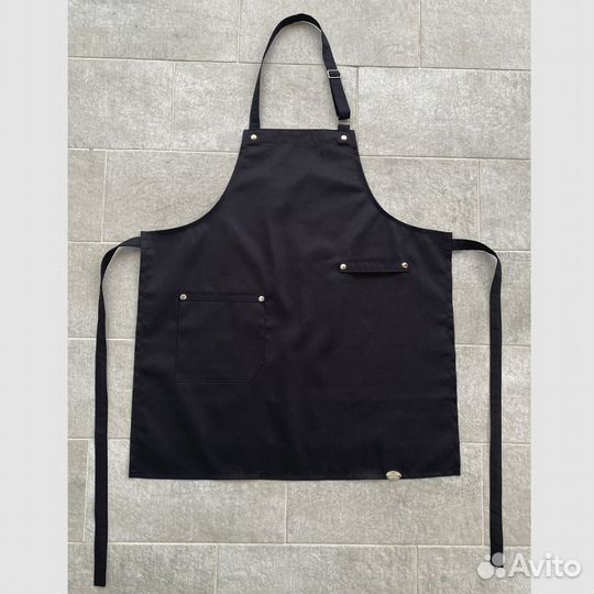 Фартук рабочий универсальный. Чёрный