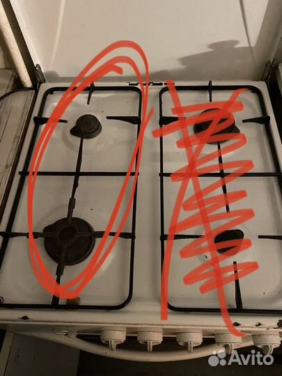 Газовая плита Indesit бу