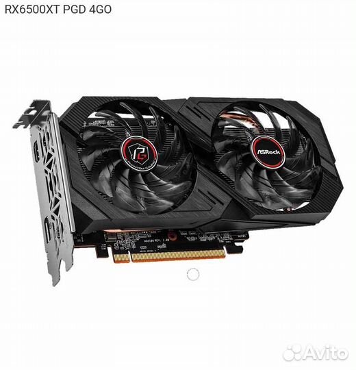 Видеокарта ASRock AMD Radeon RX 6500 XT Phantom Ga