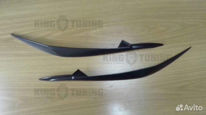 Реснички на LED фары BMW X6 E71