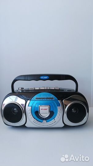 Магнитофон кассетный с радиоприёмником Atlanfa