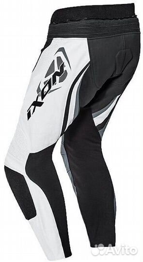 Ixon Falcon Leather брюки Black White Gray