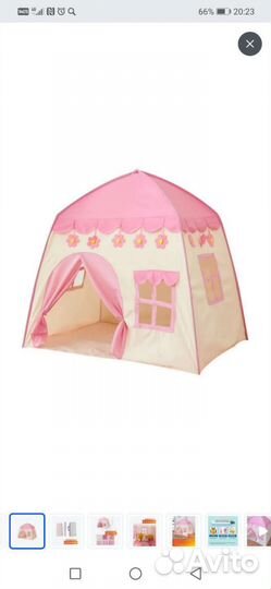 Детская игровая палатка для девочек