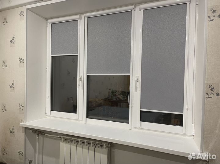 Рулонные шторы зебра