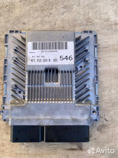 Блок управления двс Audi A6 C6 3.2 AUk