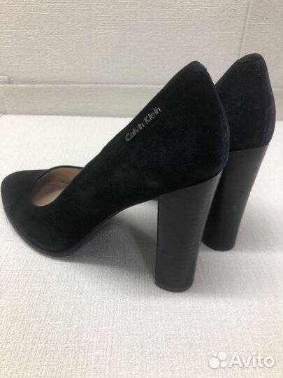 Туфли (рр 36) замшевые