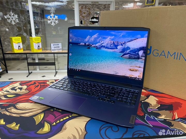 Lenovo 15.6 i5-10300H / 1650 TI 4gb / 16gb /ssd512