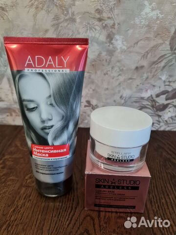 Крем для лица, маска для волос