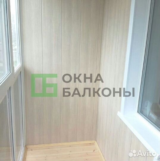 Остекление балконов. Окна пвх