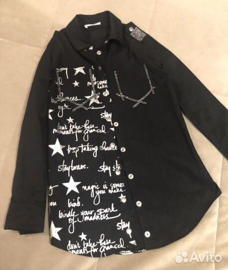 Рубашка на 10-11 лет