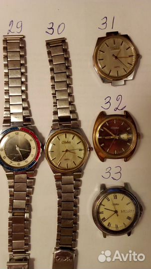 Наручные советские часы 