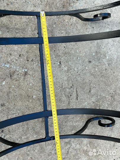 Дровница кованая