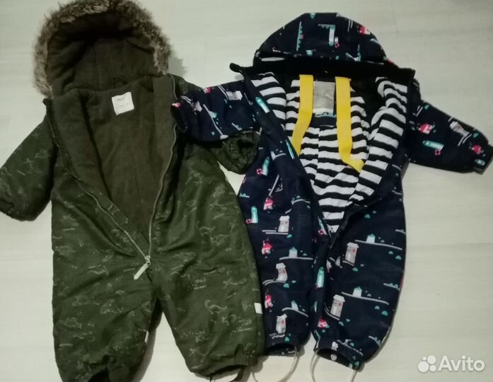 Пакет тёплых вещей на мальчика 80-86