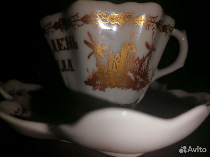 Фарфоровая пара 19 век Орлов