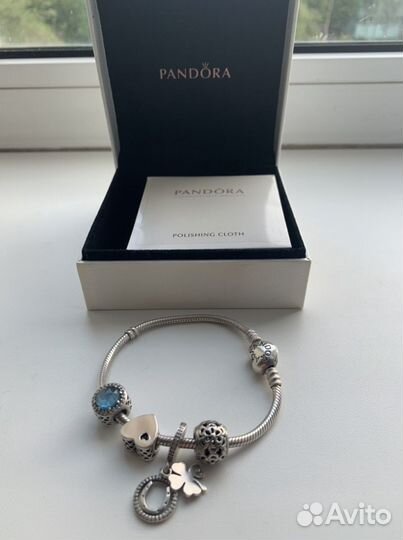 Браслет шармы Pandora