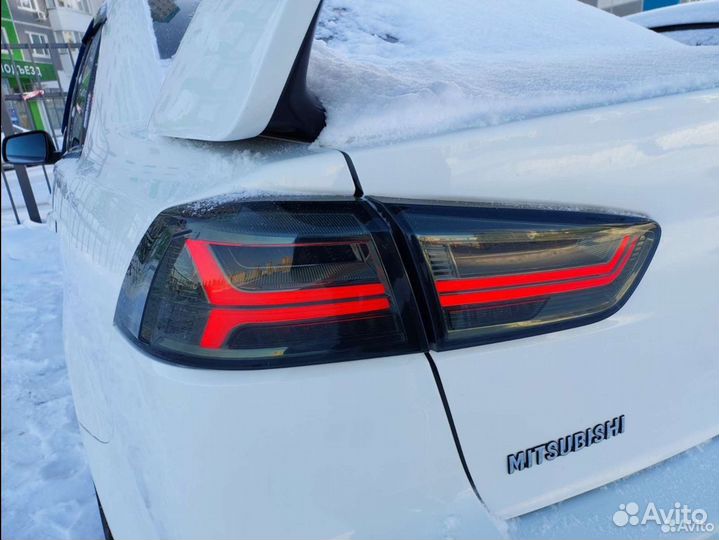 Задние фонари на mitsubishi lancer 10 тюнинг