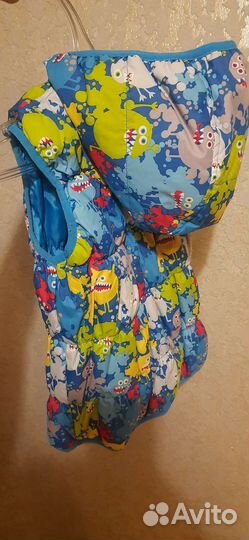 Супер классный стильный жилет с монстряхами