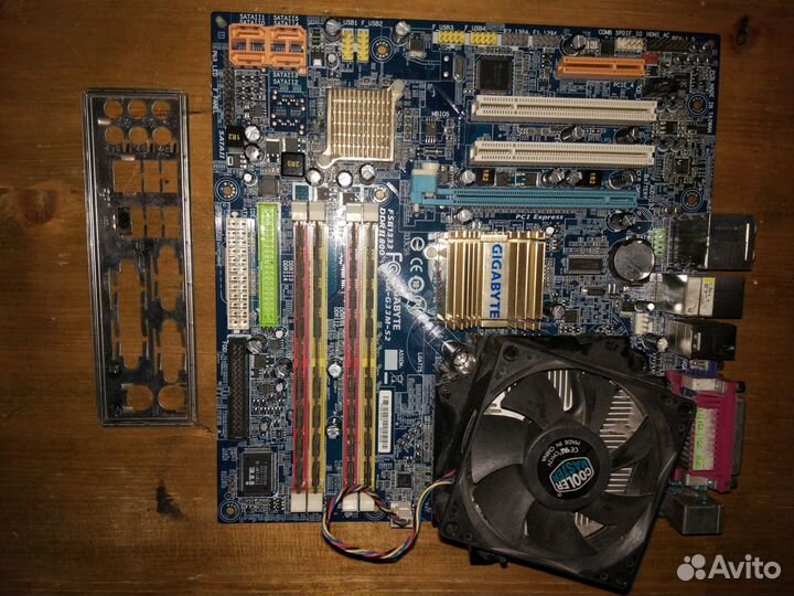 Lga 775 Xeon e5450 + 4x2Gb ddr2 800
